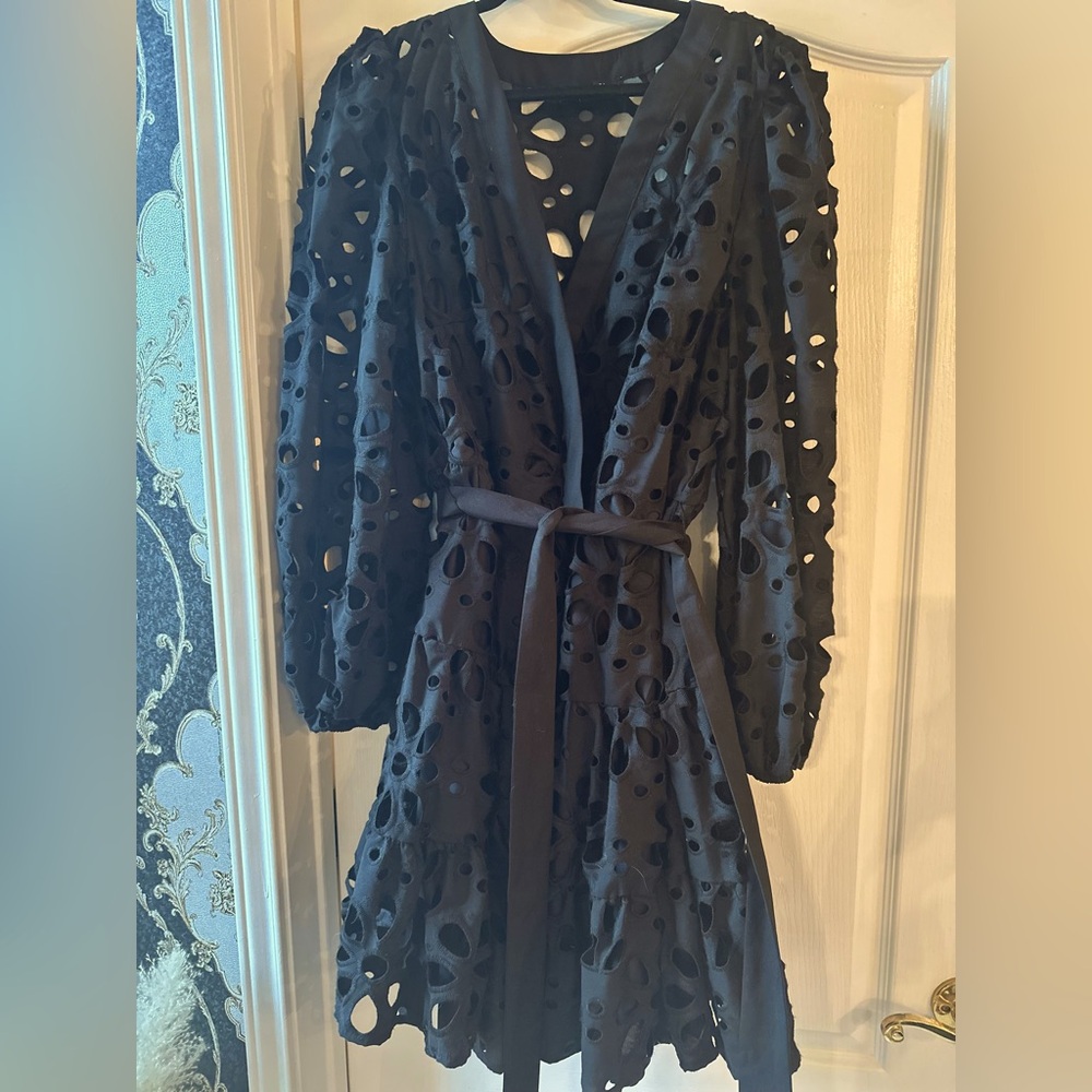 Gorgeous thick cotton lace party dress!